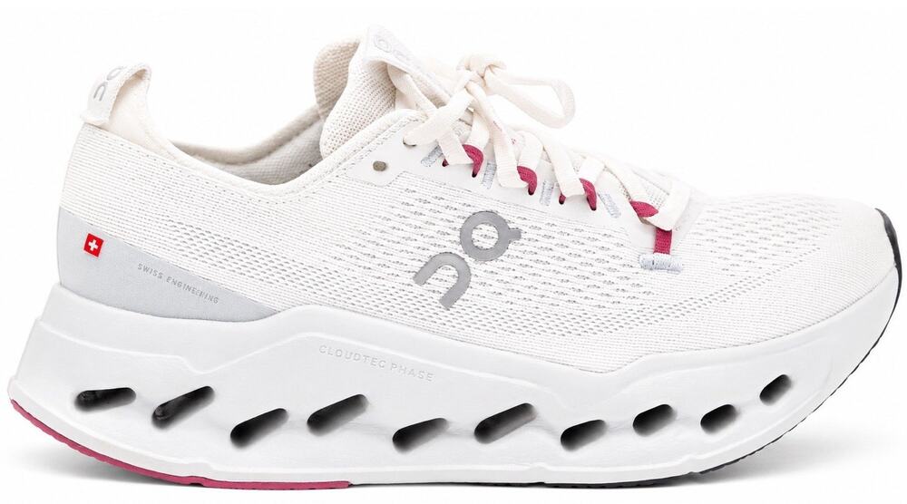 On Cloud Running/Walking CloudTec Phase Womens Shoes Size 9 White/Pink Sneakers